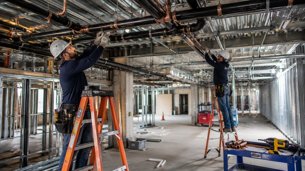 Commercial Plumbing Build-Out in Downtown Tampa